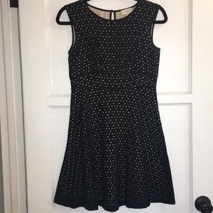 Ann Taylor Loft Eyelet Lined Dress 2P